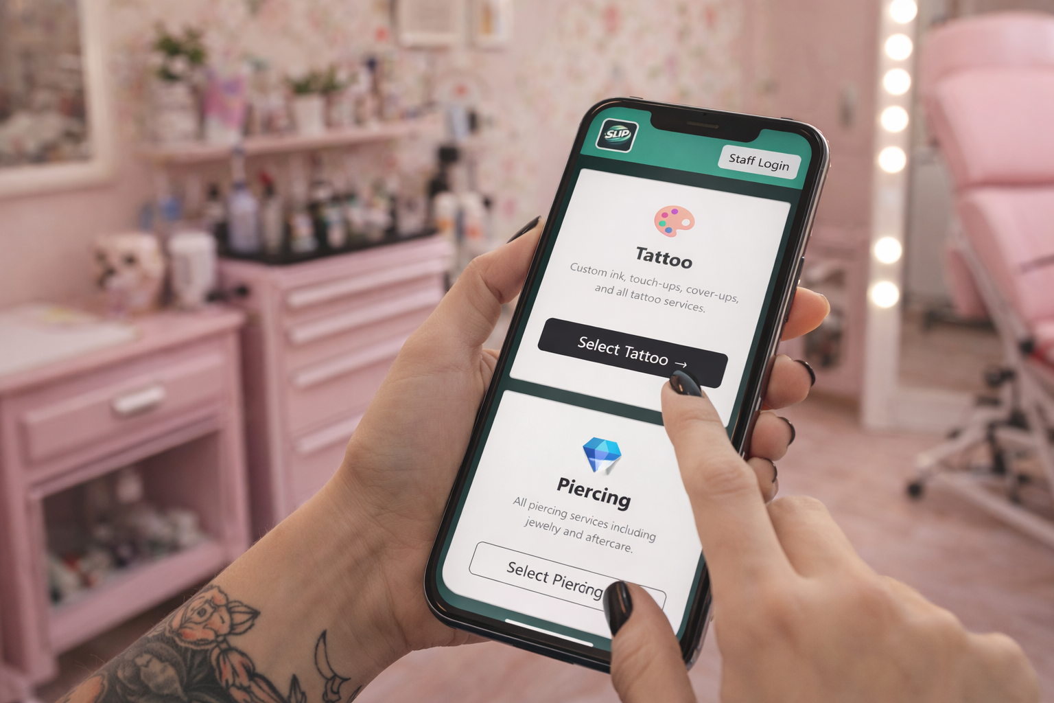 Mobile check-in